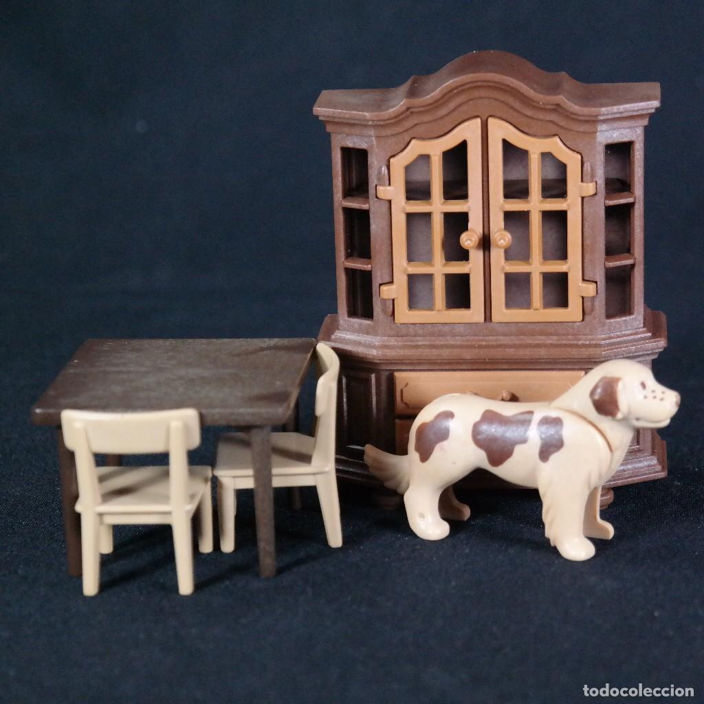 Playmobil: Playmobil comedor con perro ☼