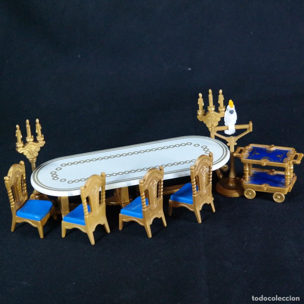 Playmobil: Playmobil mesa grande con sillas ☼