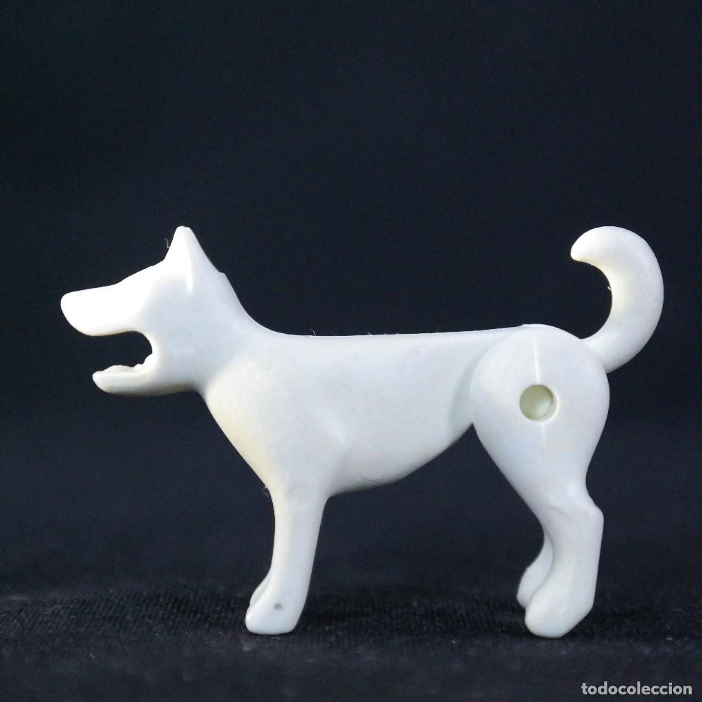 Playmobil: Playmobil perro blanco ☼