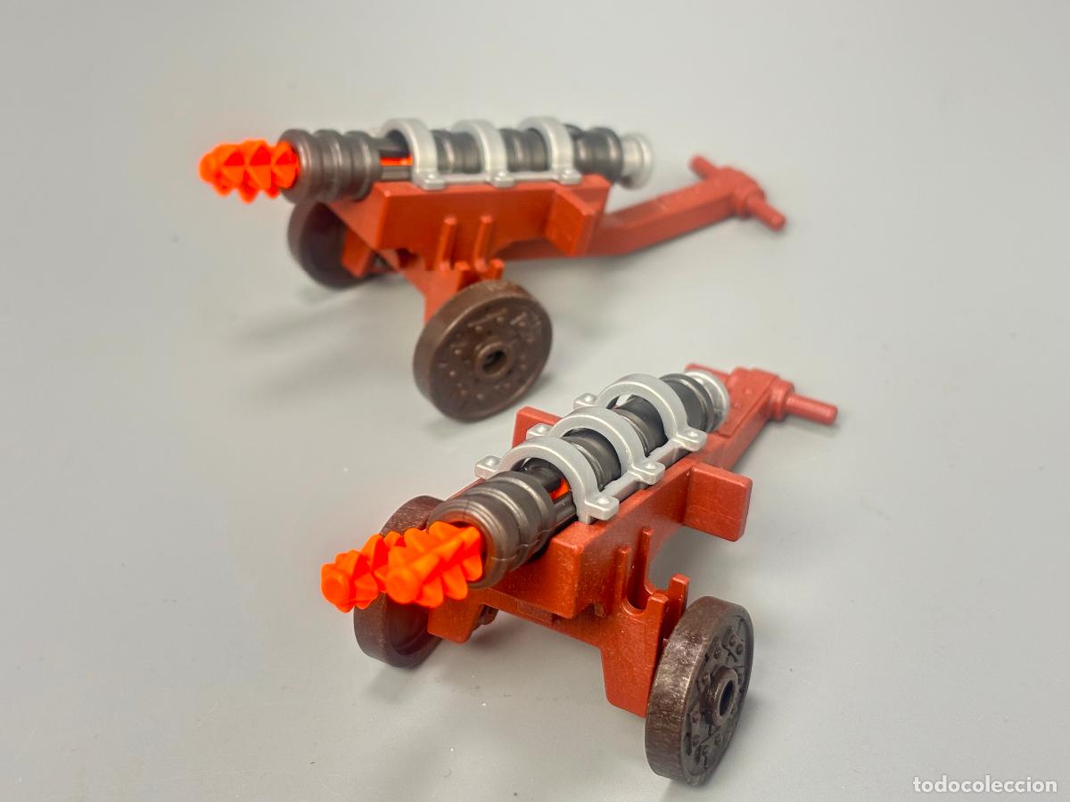 Playmobil: Playmobil lote ca&ntilde;&oacute;n medieval con proyectiles