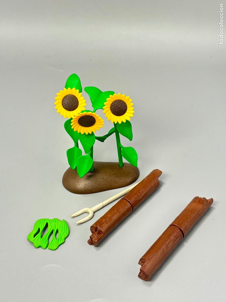Playmobil: Playmobil lote girasol tronco