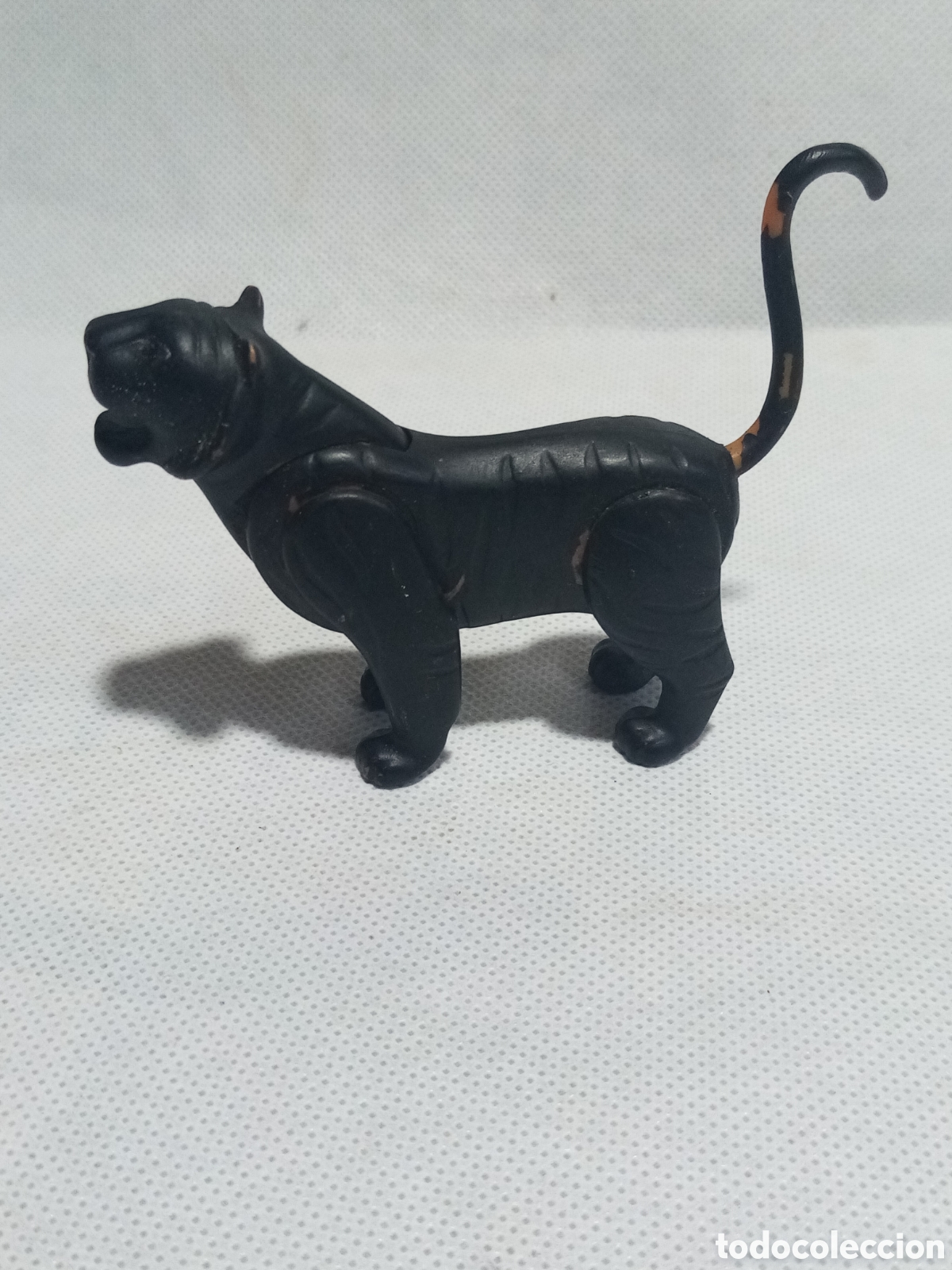 Playmobil: Playmobil tigre pintado negro