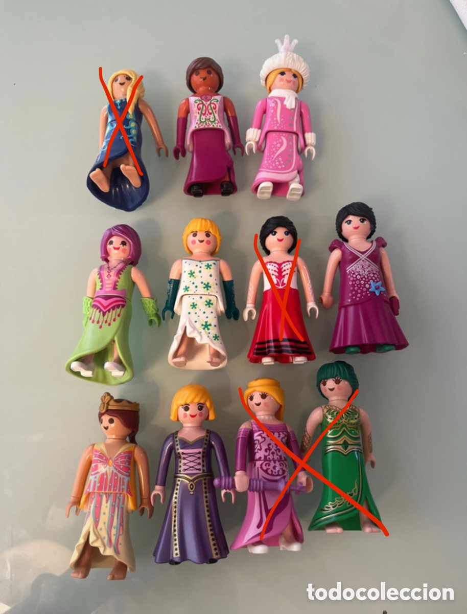 Playmobil: Playmobil 7 chicas con vestido