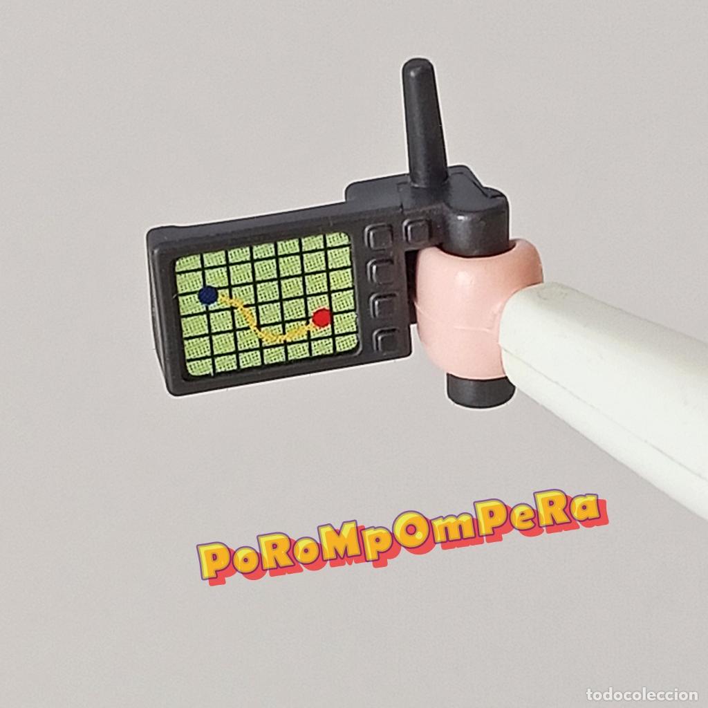 Playmobil: PLAYMOBIL APARATO ELECTR&Oacute;NICO GRIS OSCURO CON PANTALLA GPS RADAR - DIFERENTES SETS U1