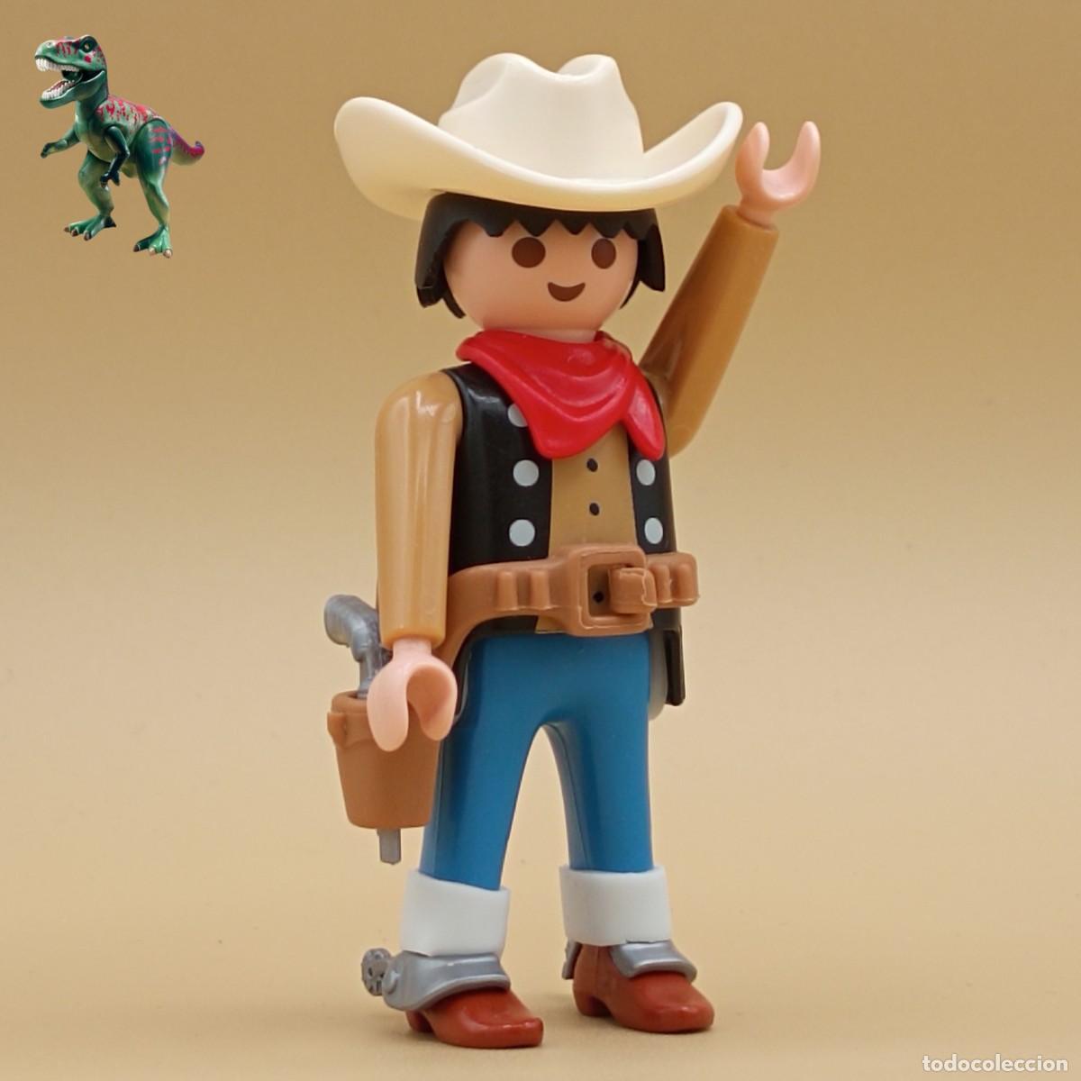 Playmobil: Playmobil figura Lucky Luke comic vaquero cowboy pistolero oeste western dibujos animados custom