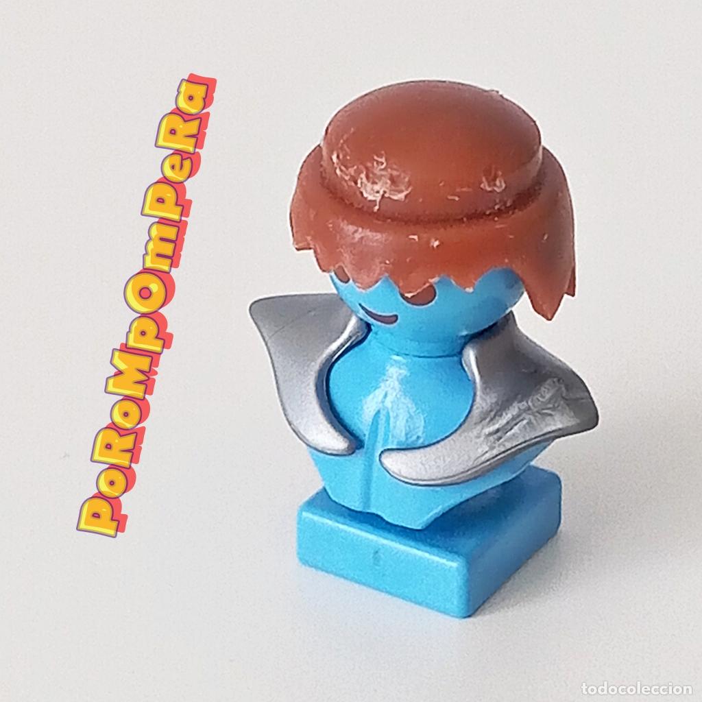 Playmobil: PLAYMOBIL PECHERA PLATEADA CON HOMBRERAS PUNTIAGUDAS CABALLERO MEDIEVAL HADA U1