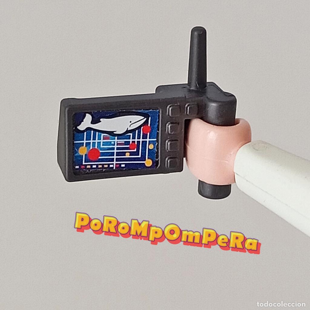 Playmobil: PLAYMOBIL APARATO ELECTR&Oacute;NICO GRIS OSCURO CON PANTALLA GPS RADAR - DIFERENTES SETS U1