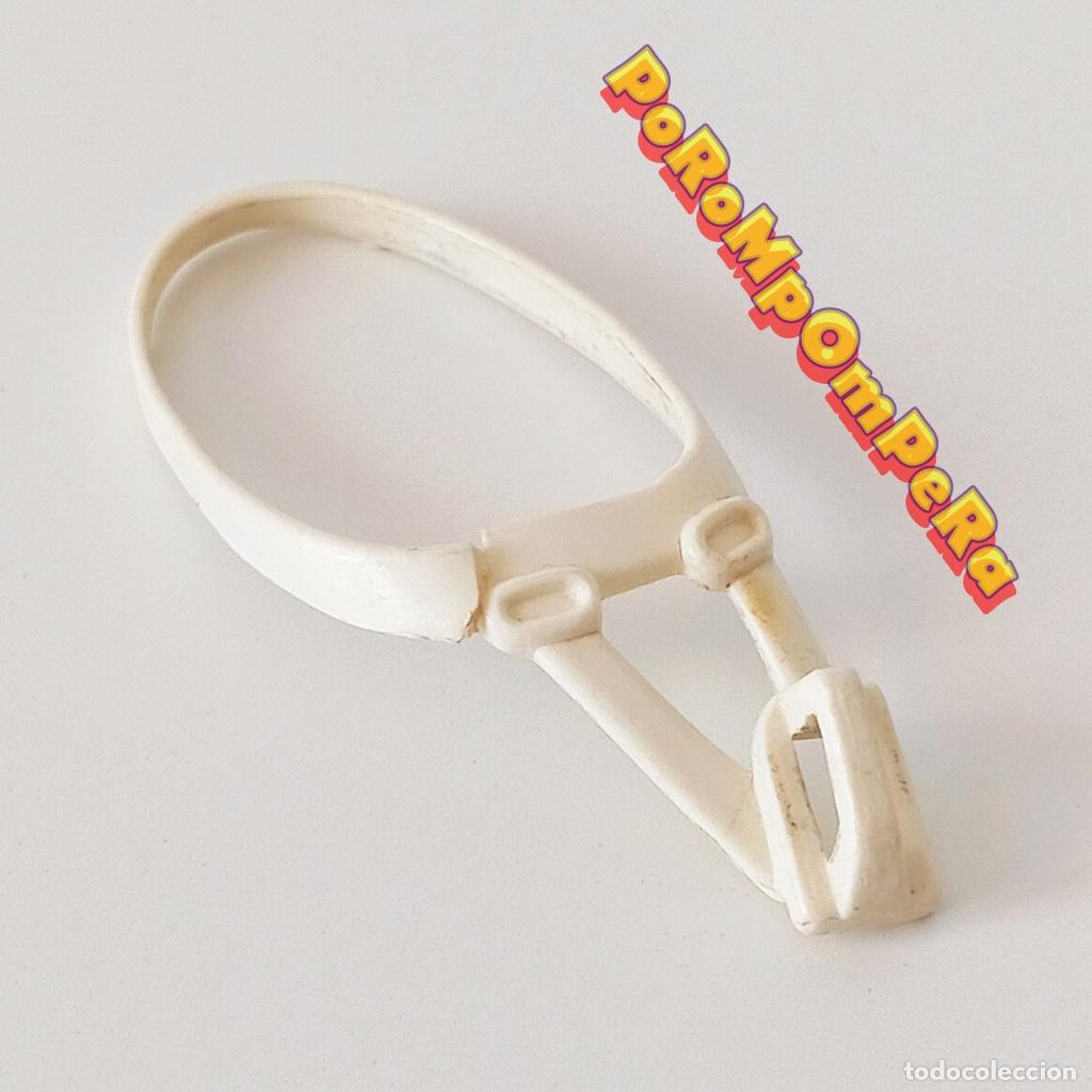 Playmobil: PLAYMOBIL CINTUR&Oacute;N PORTA SABLE BLANCO ESPADA GENERAL NORDISTA SOLDADO POLIC&Iacute;A PORTAESPADA U1