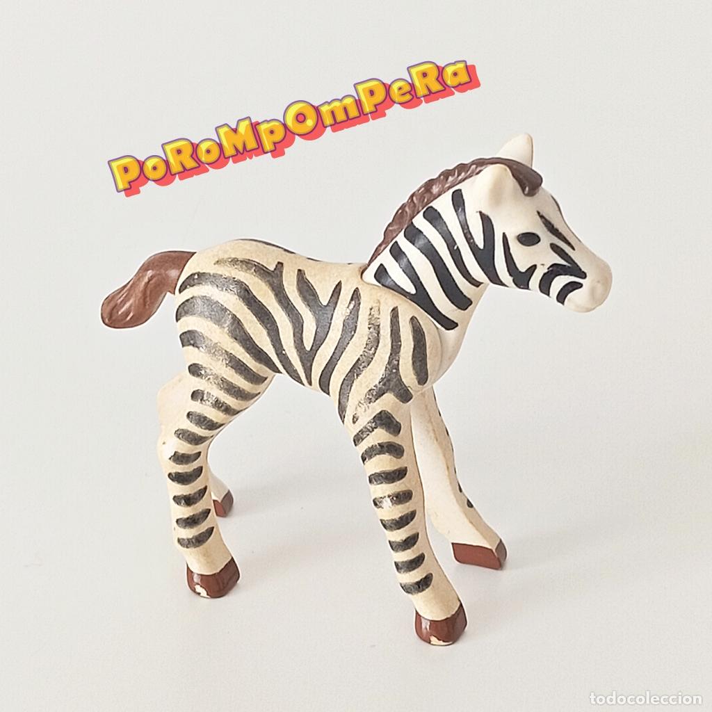 Playmobil: PLAYMOBIL CR&Iacute;A DE CEBRA 4009 4081 4093 4826 4828 4850 4931 5905 5921 5922 ANIMAL SALVAJE ZOO