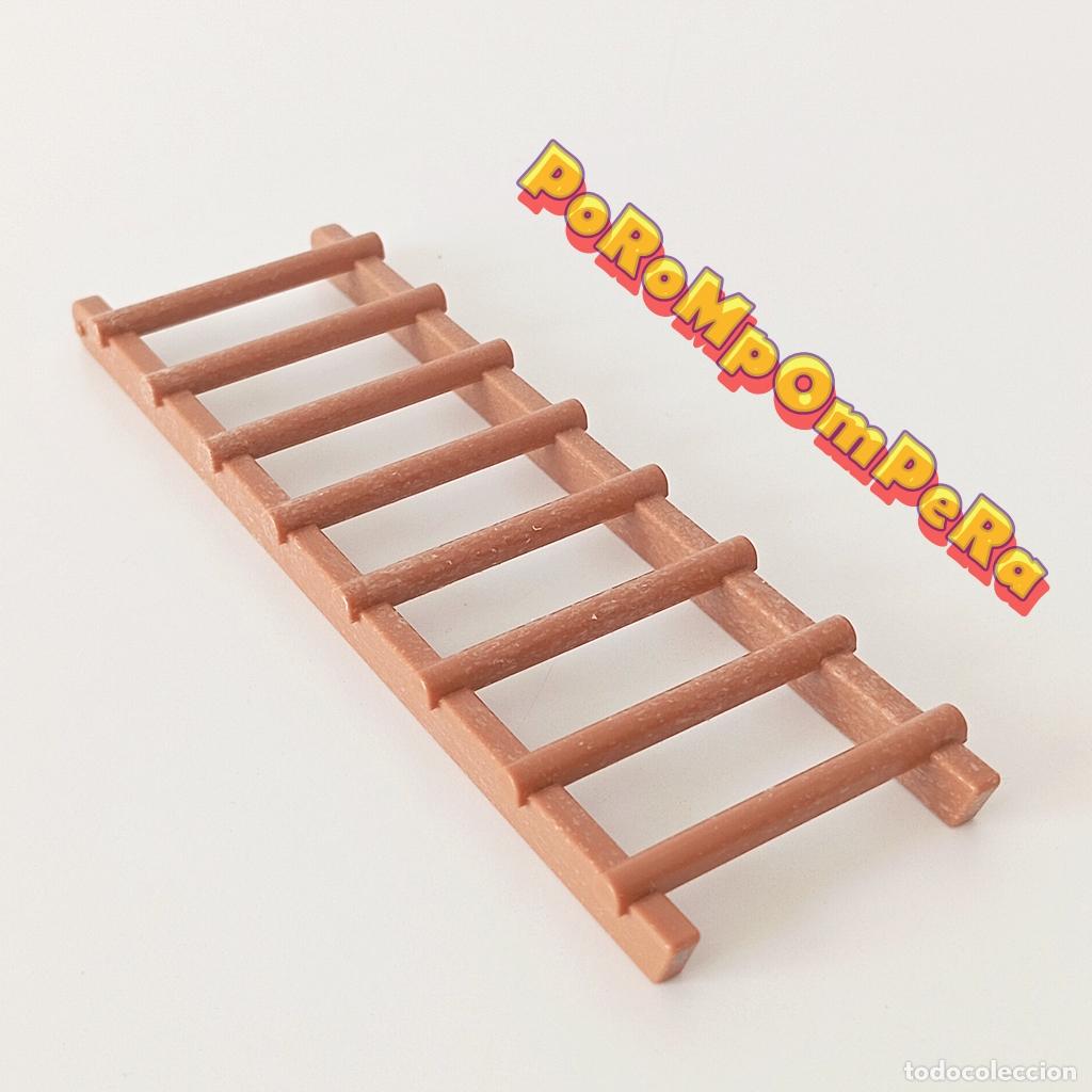 Playmobil: PLAYMOBIL escalera puesto de vigilancia &aacute;rbol similar 4208 5004 6469 asiento guardabosques U1