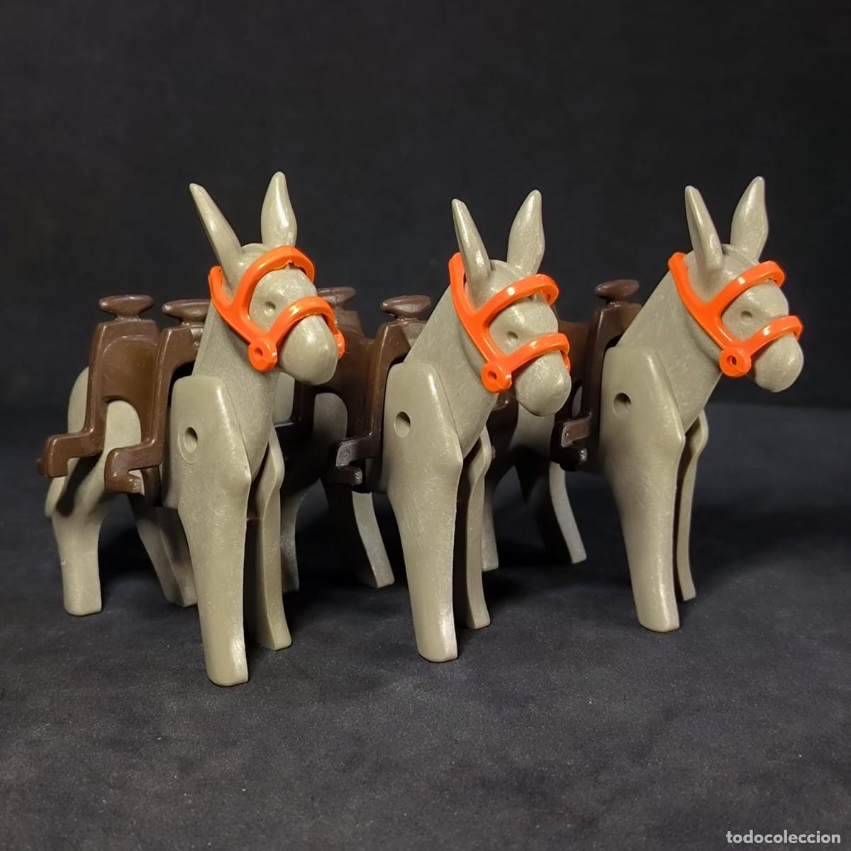 Playmobil: Playmobil tres burros ☼