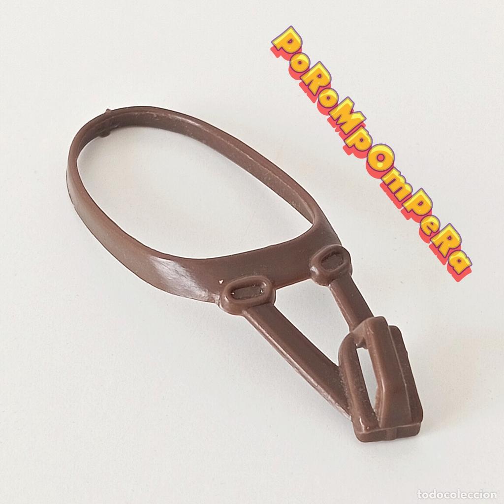 Playmobil: PLAYMOBIL cintur&oacute;n porta sable marr&oacute;n 3029 3485 379X 3858 3939 4067 portaespada espada U1