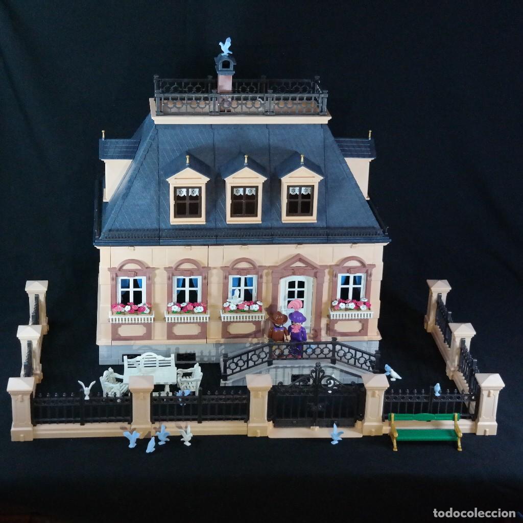 Playmobil: Playmobil GRAN MANSION victoriana con valla y dos figuras ☼