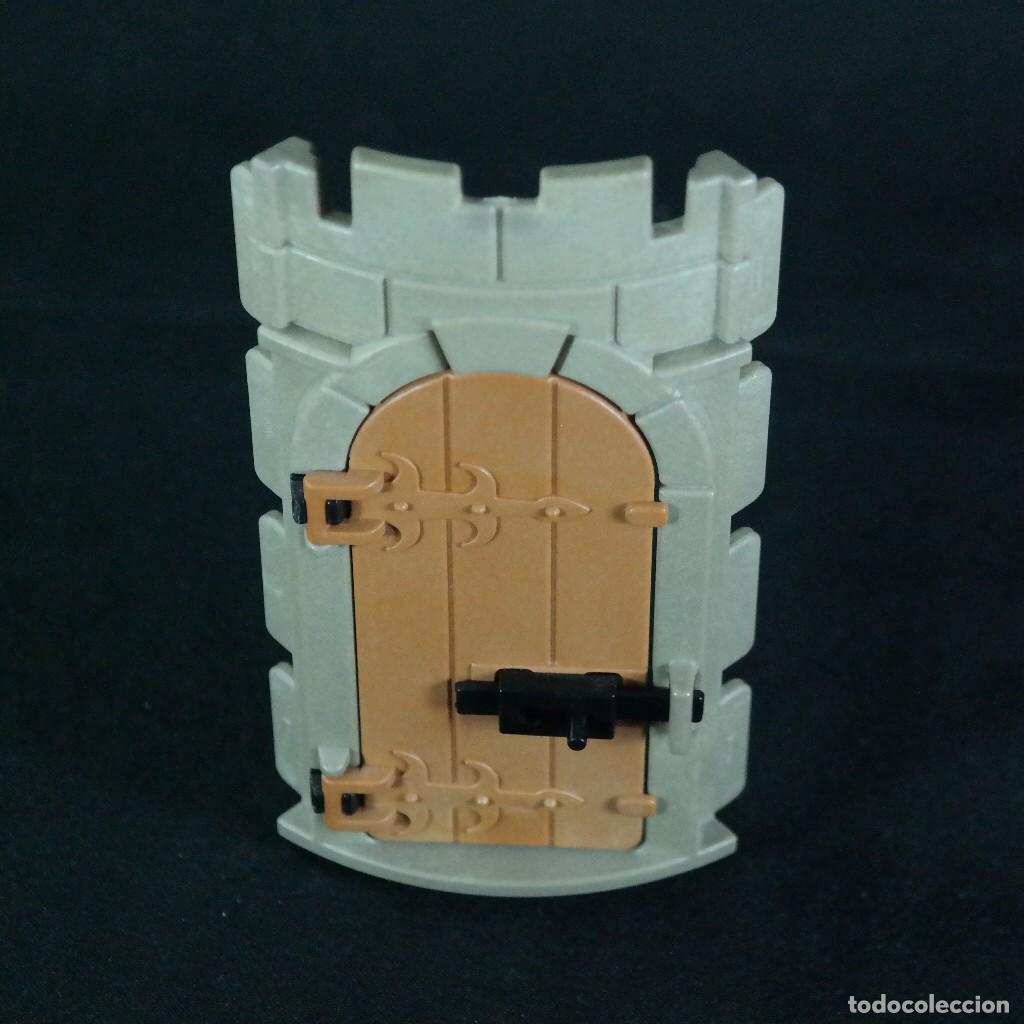 Playmobil: Playmobil pared con puerta torre circular castillo 3666 steck☼