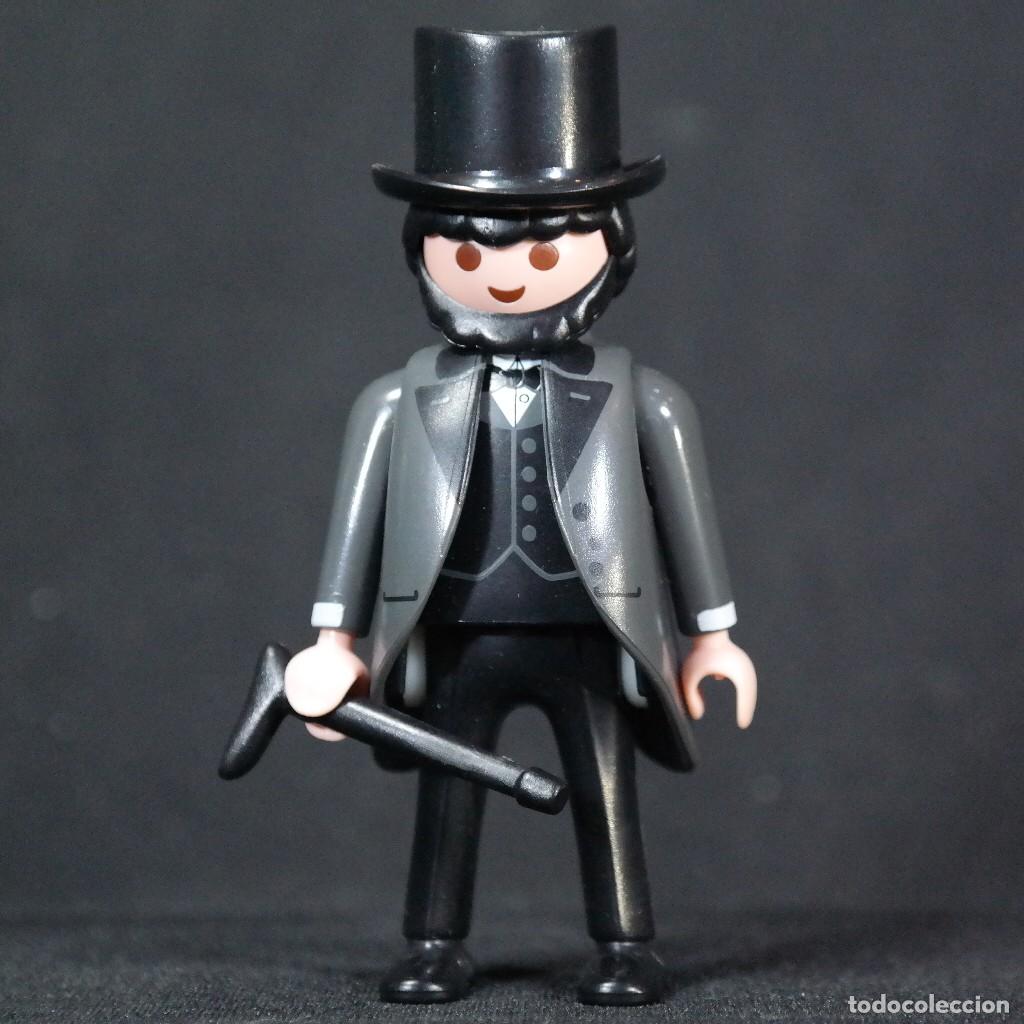 Playmobil: Playmobil caballero victoriano con baston k☼