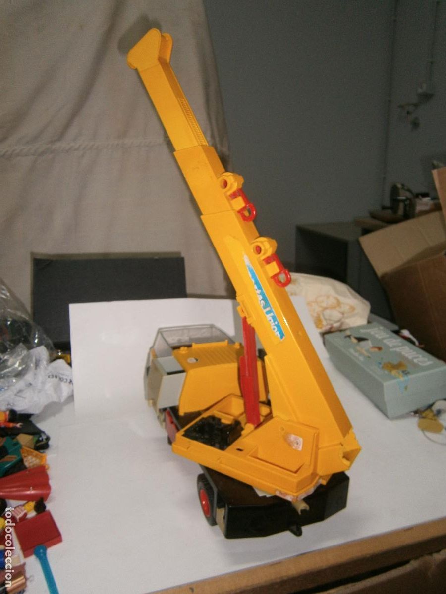 Playmobil: GRUA DE CARGA PLAYMOBIL GRAN TAMA&Ntilde;O