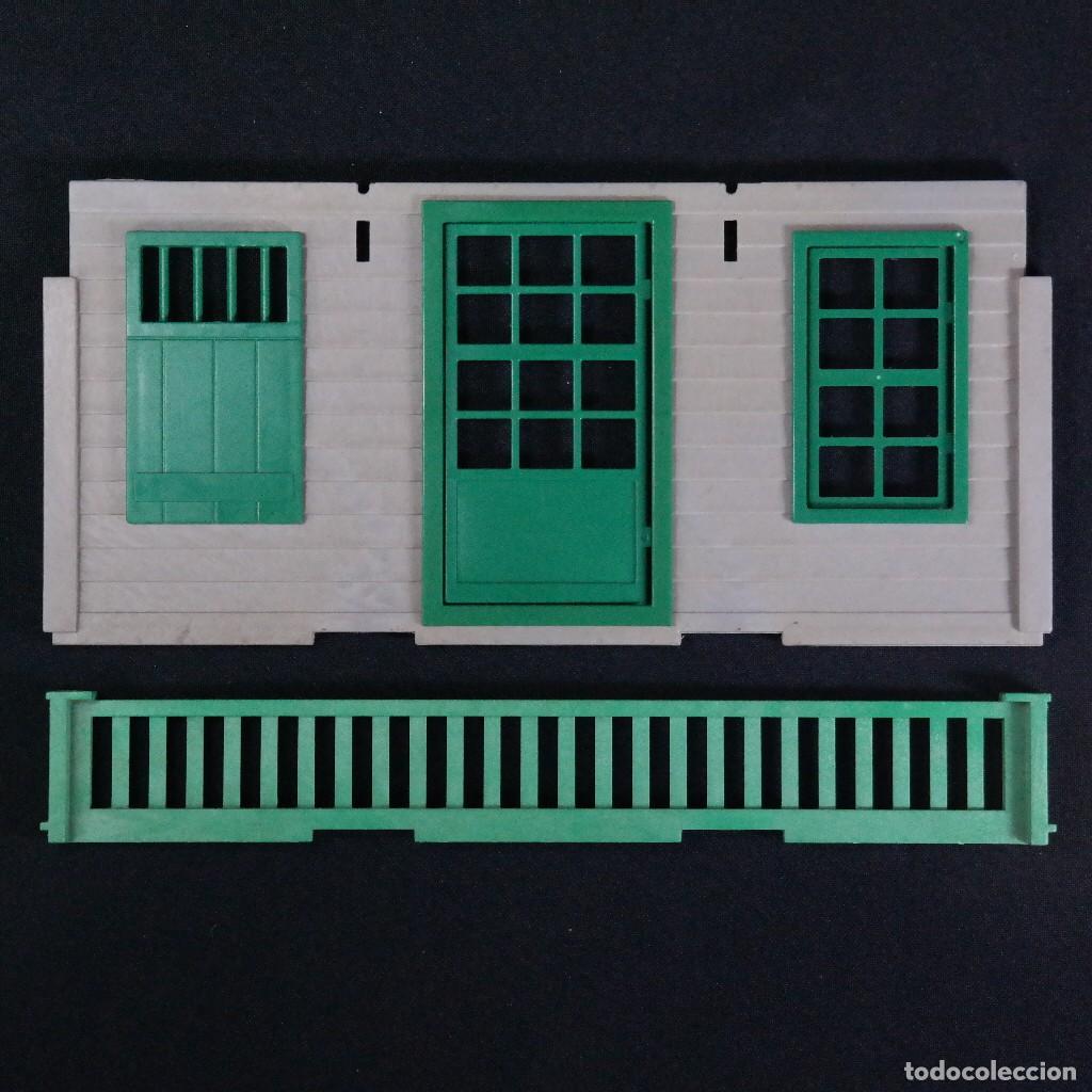 Playmobil: Playmobil pared con barranda casa oeste ☼