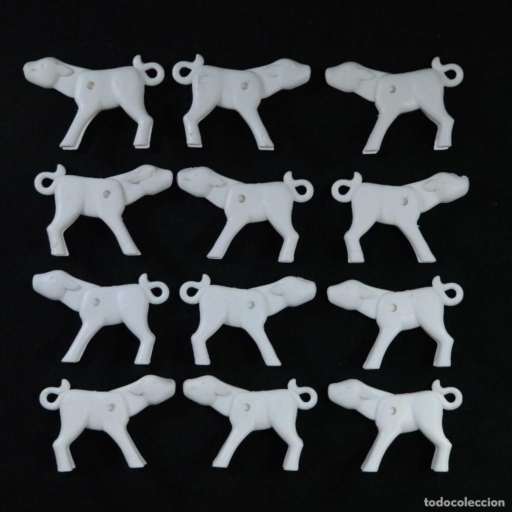 Playmobil: Playmobil 12 terneros blancos ☼