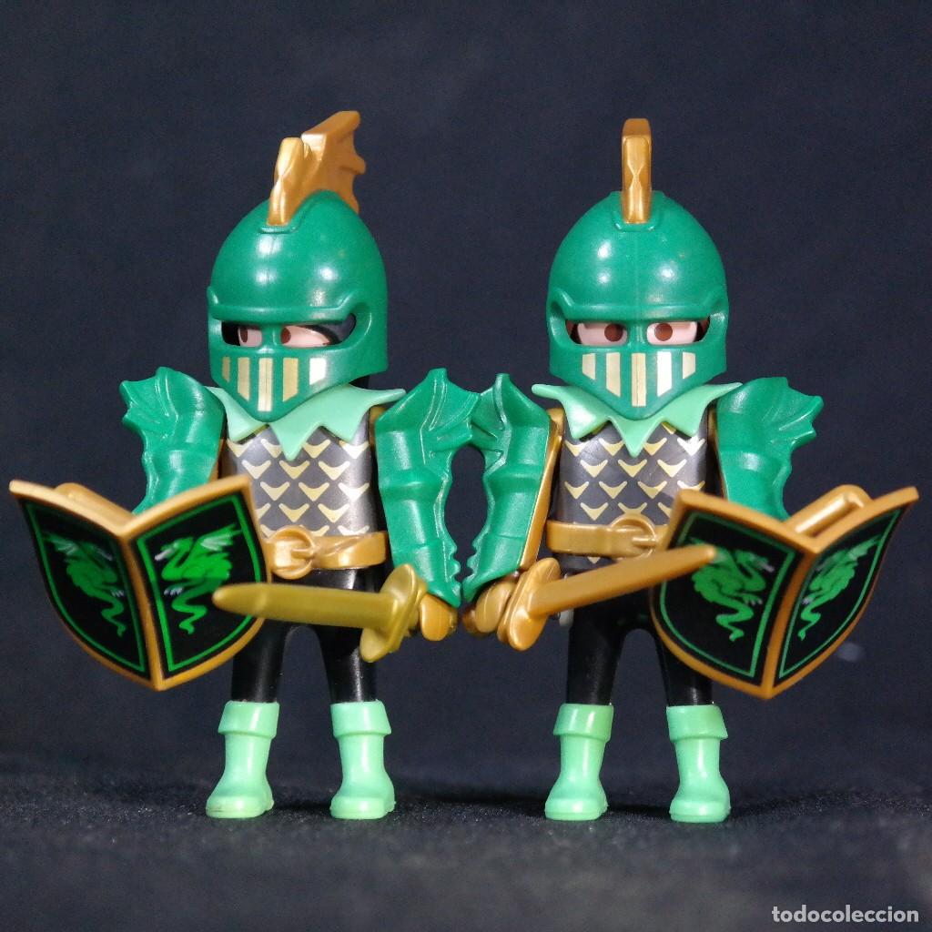 Playmobil: Playmobil dos caballero dragon ☼