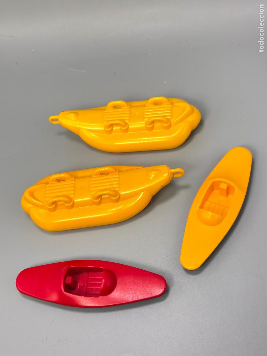 Playmobil: Playmobil lote piragua ni&ntilde;o y lancha flotador
