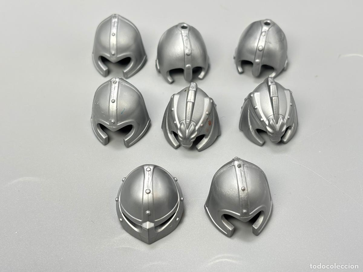 Playmobil: Playmobil lote casco medieval soldado caballero
