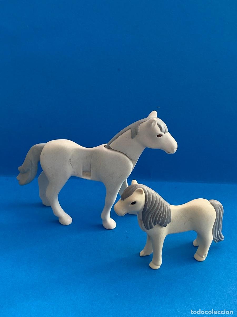 Playmobil: Playmobil caballo y cr&iacute;a