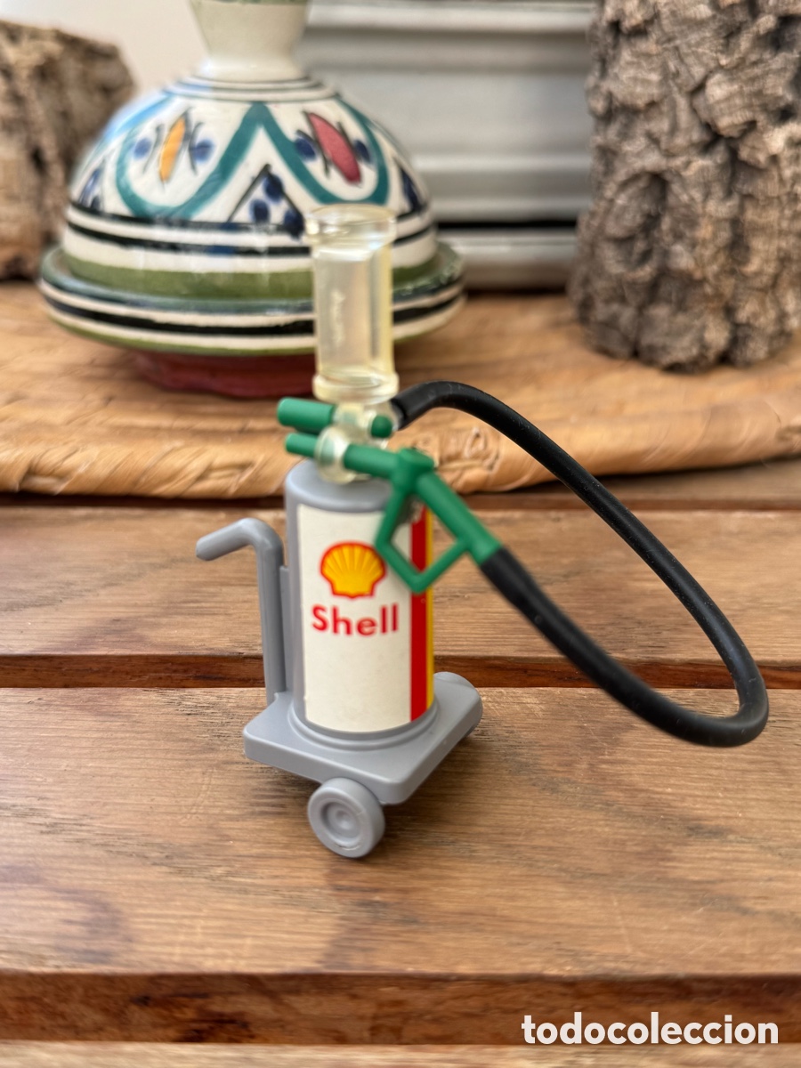 Playmobil: Playmobil &ndash; Surtidor de gasolina Shell original
