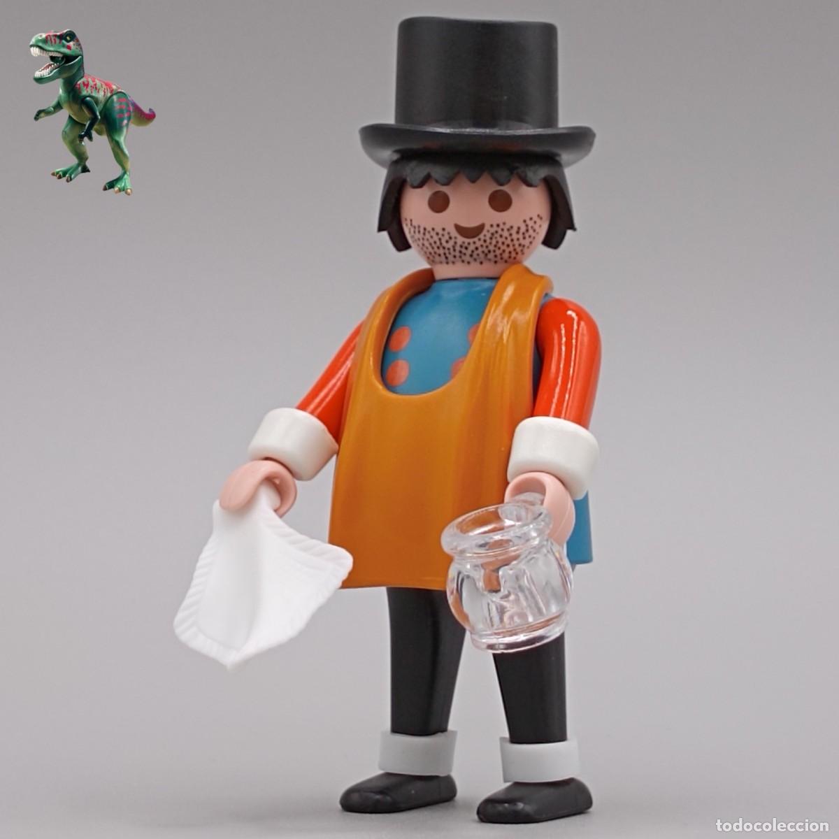 Playmobil: Playmobil figura tabernero camarero bar cantina taberna saloon oeste western similar 3787