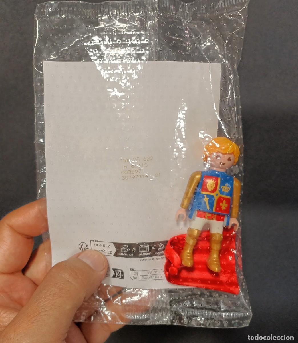 Playmobil: Click de Playmobil. Pr&iacute;ncipe. Regalo publicitario de tiritas Hartmann de farmacia. Sin abrir