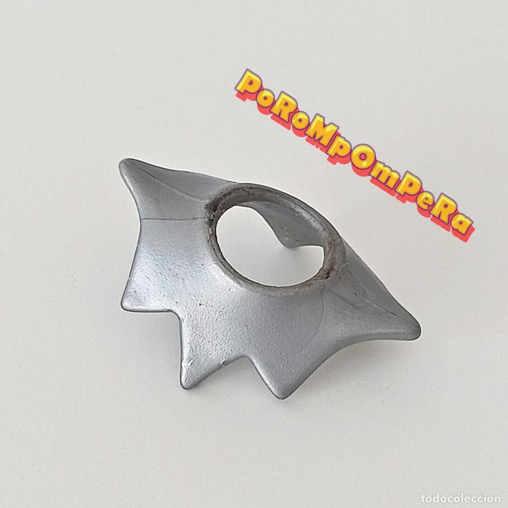 Playmobil: PLAYMOBIL cuello armadura plateado puntas CUSTOM caballero medieval pechera espaldar coraza U1
