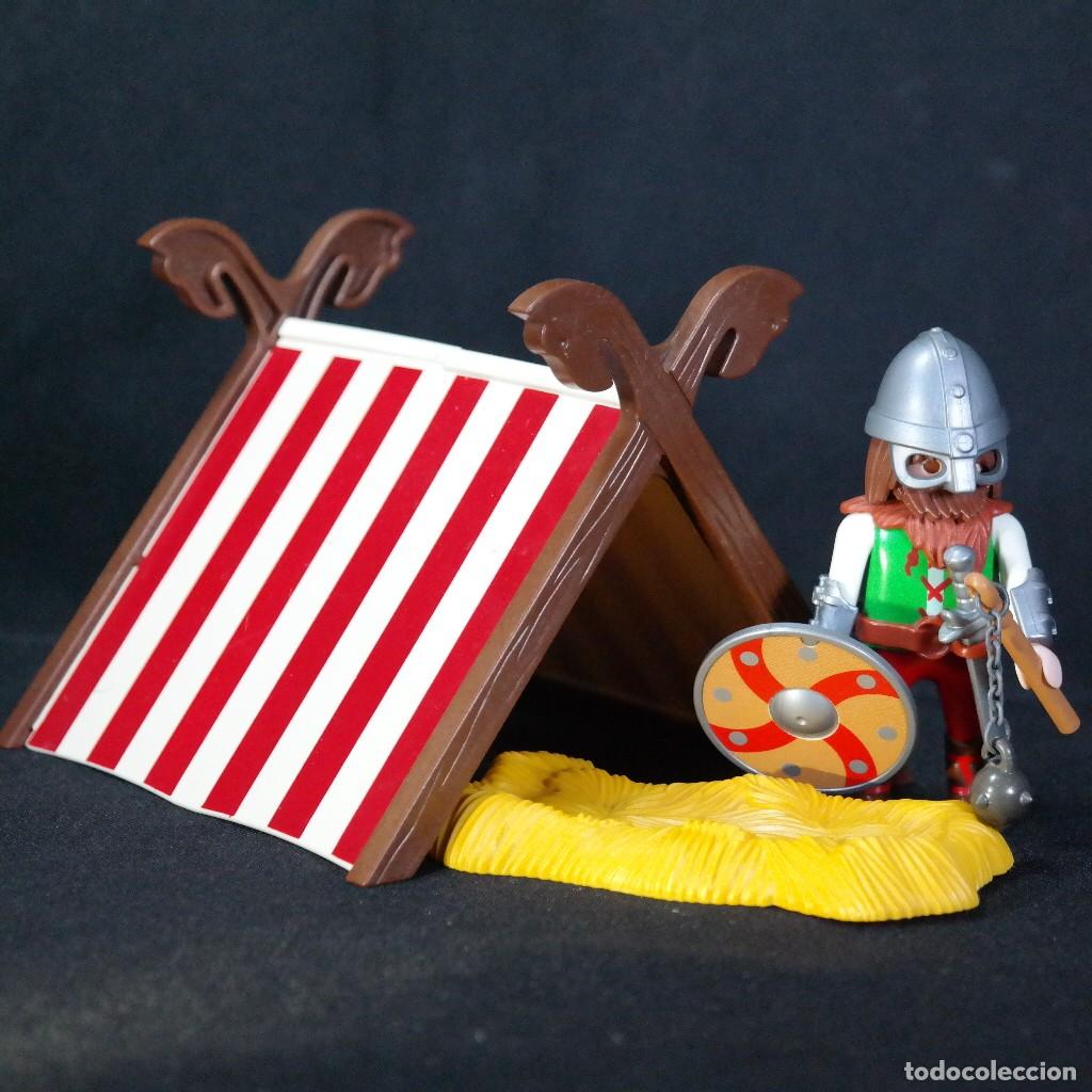 Playmobil: Playmobil vikingo con carpa ☼