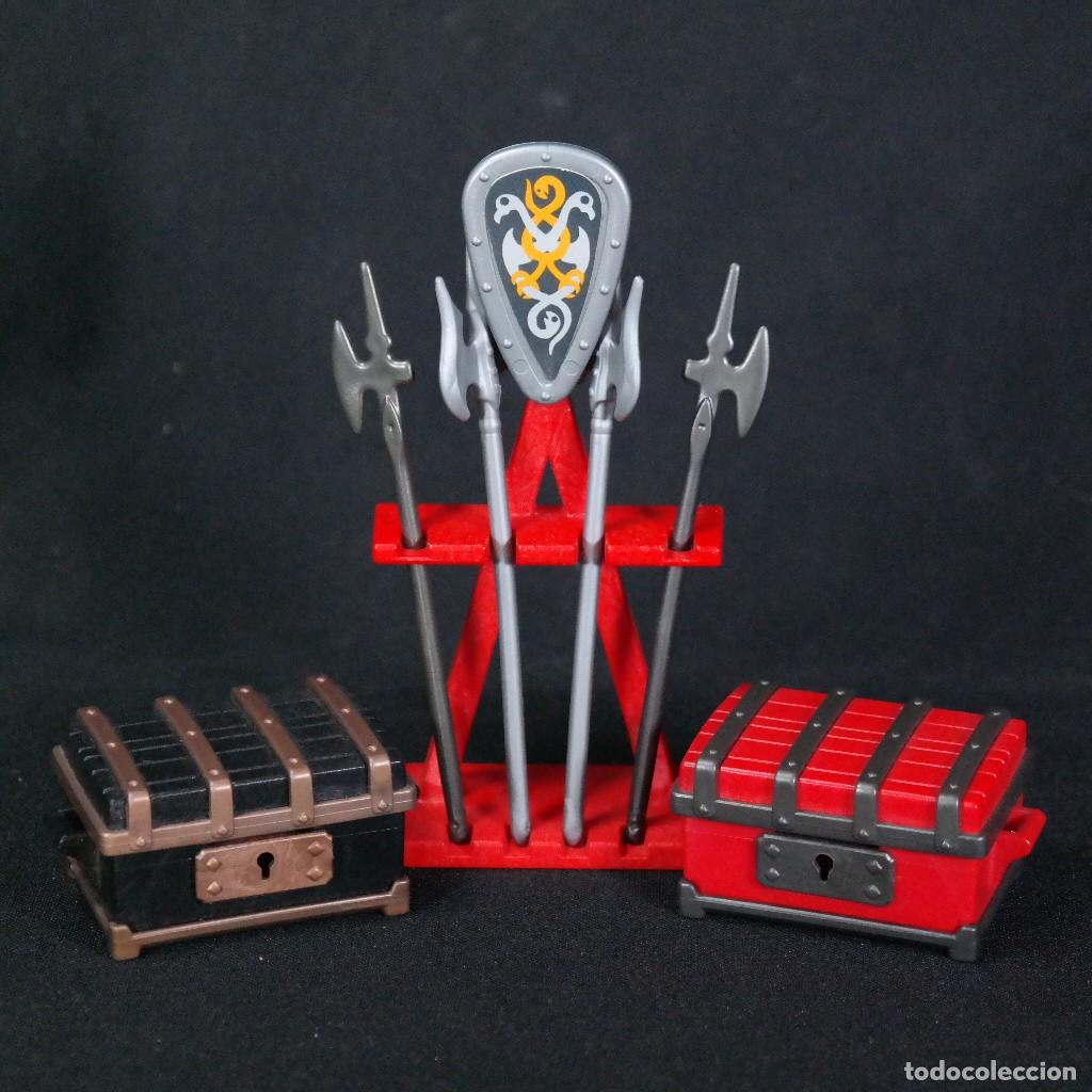 Playmobil: Playmobil armero medieval con baules ☼