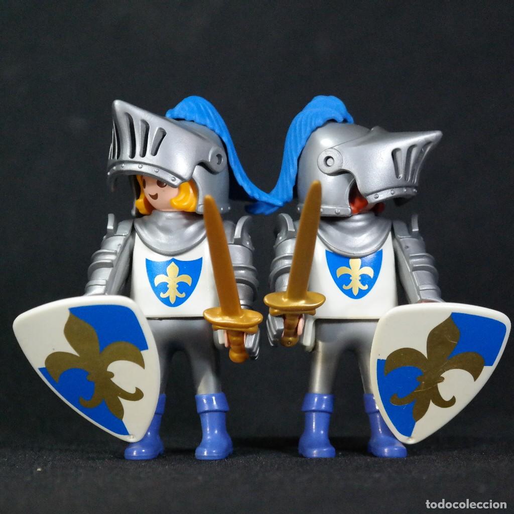 Playmobil: Playmobil dos caballeros flor de lys ☼