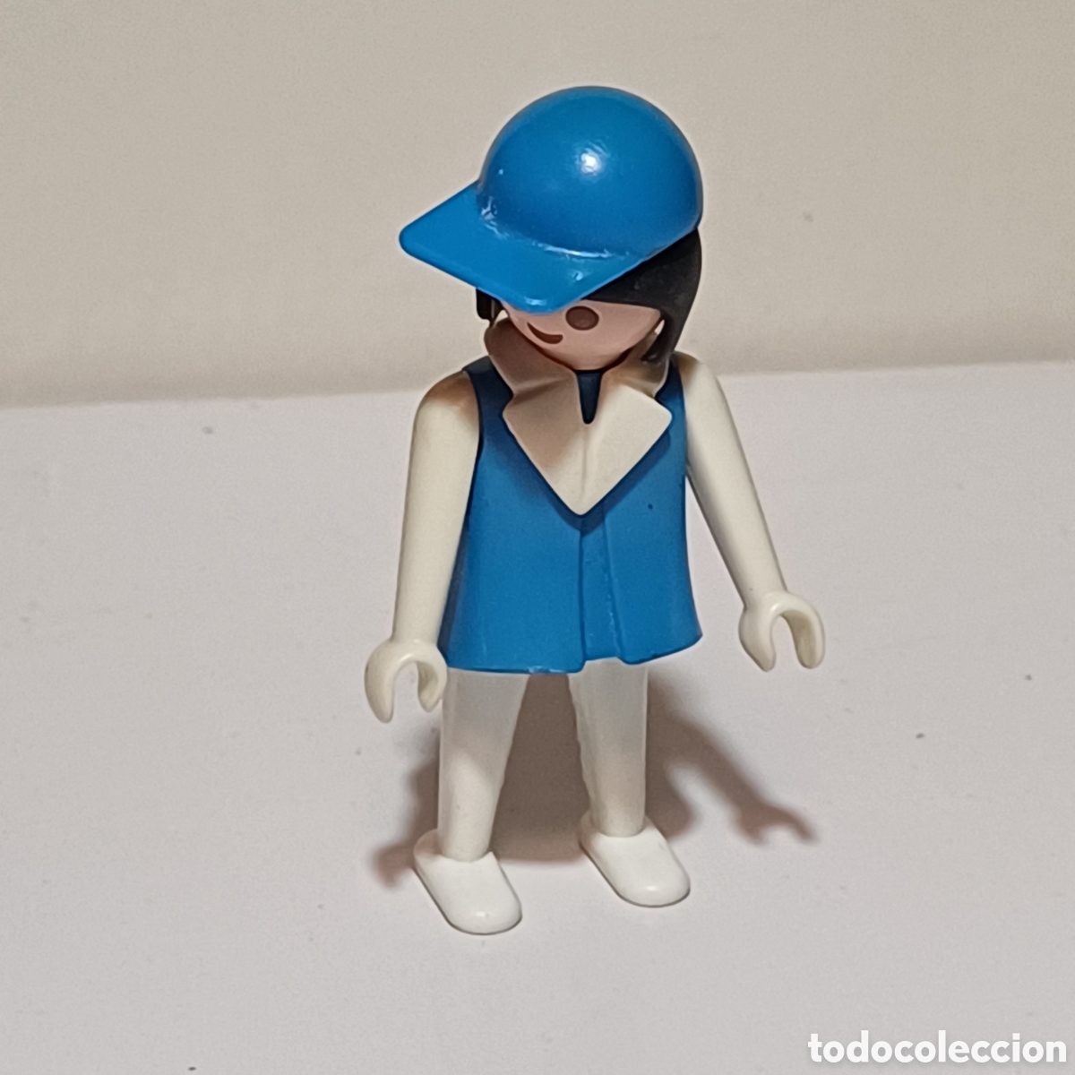 Playmobil: Figura Playmobil city ciudad operadora de televisi&oacute;n ayudante estudio grabaci&oacute;n TVI ref. 3531