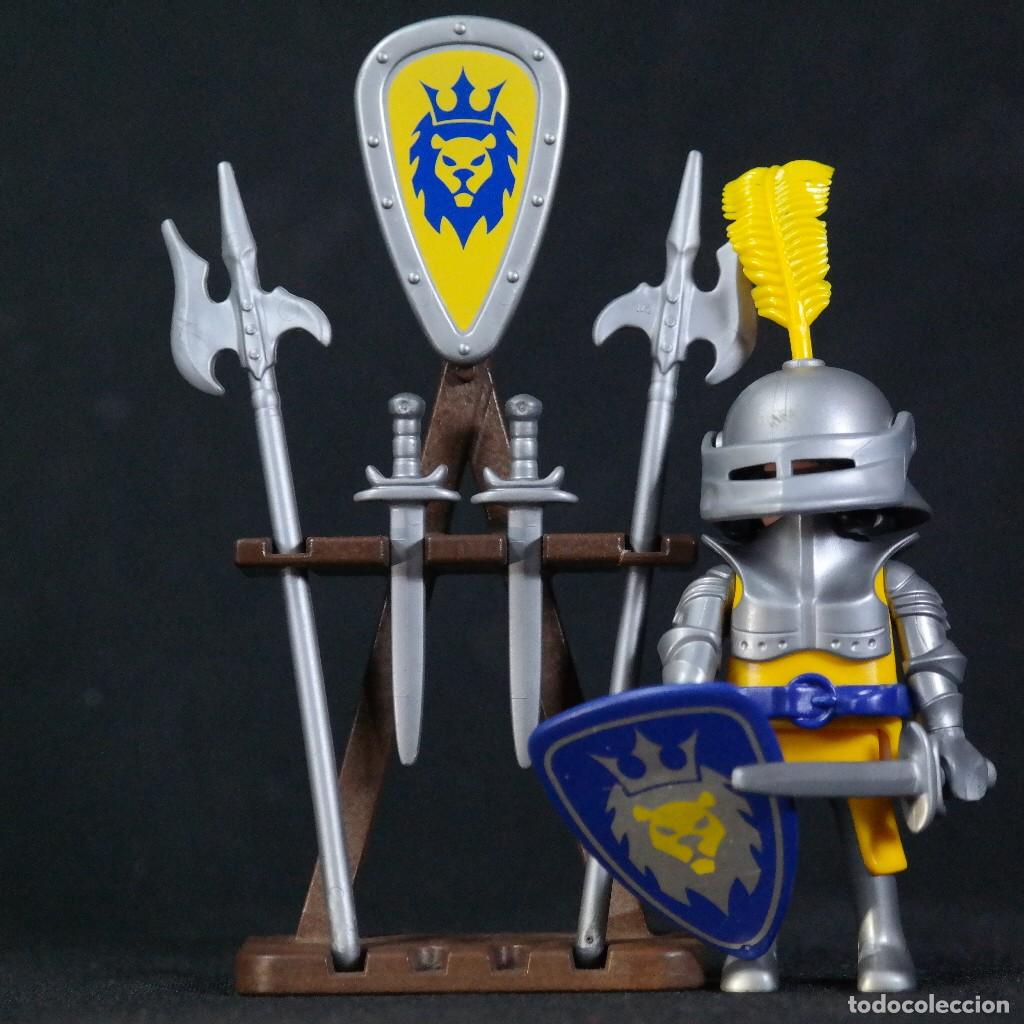 Playmobil: Playmobil caballero medieval con armero ☼