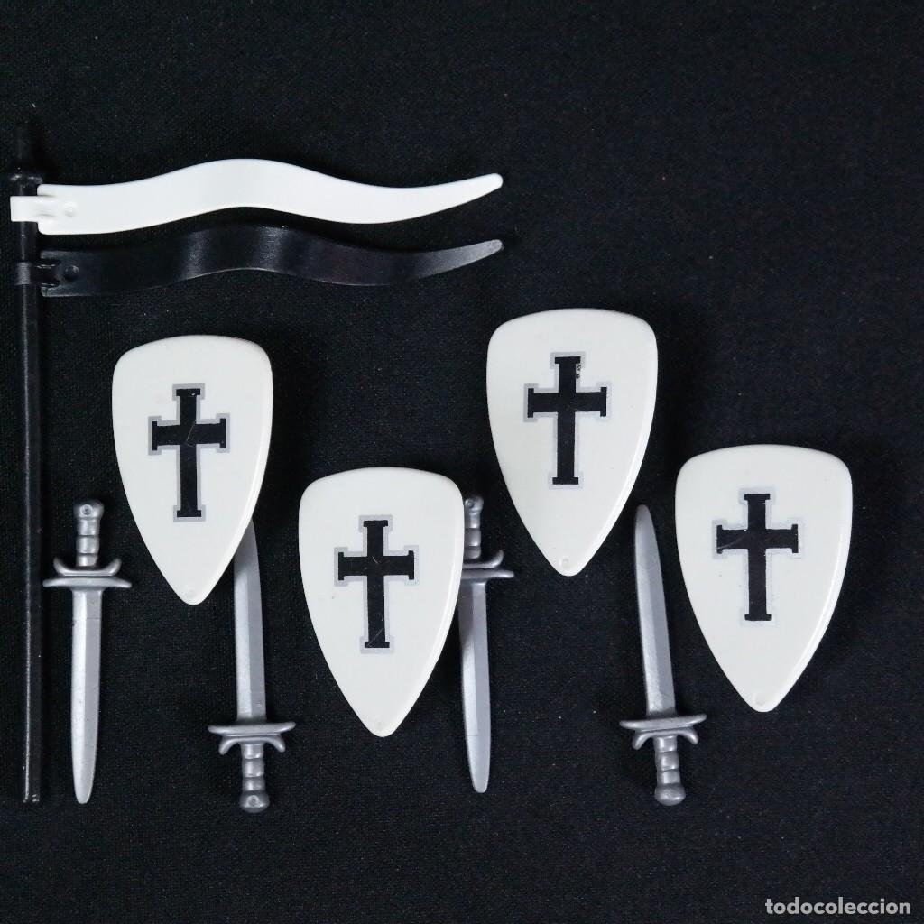 Playmobil: Playmobil escudos con armas cruzados ☼