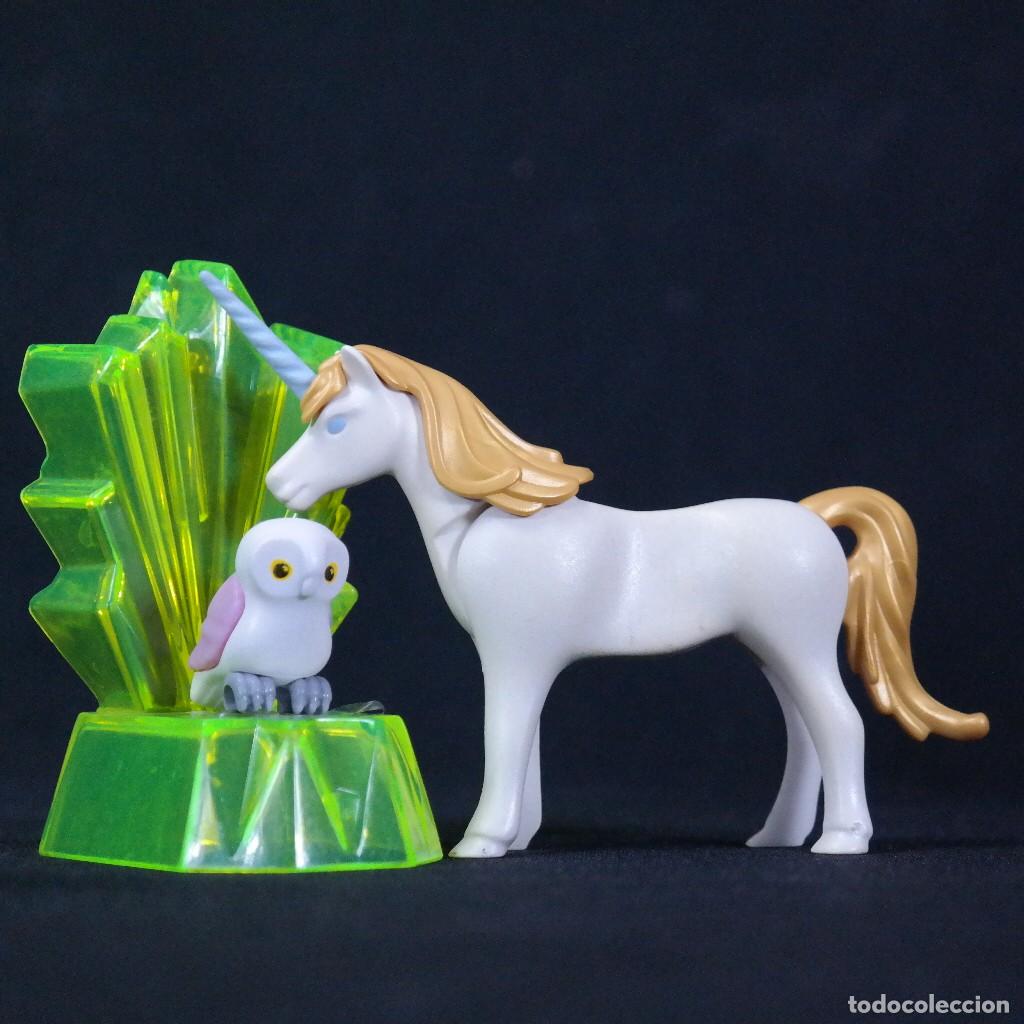 Playmobil: Playmobil unicornio con trono de cristal y buho ☼