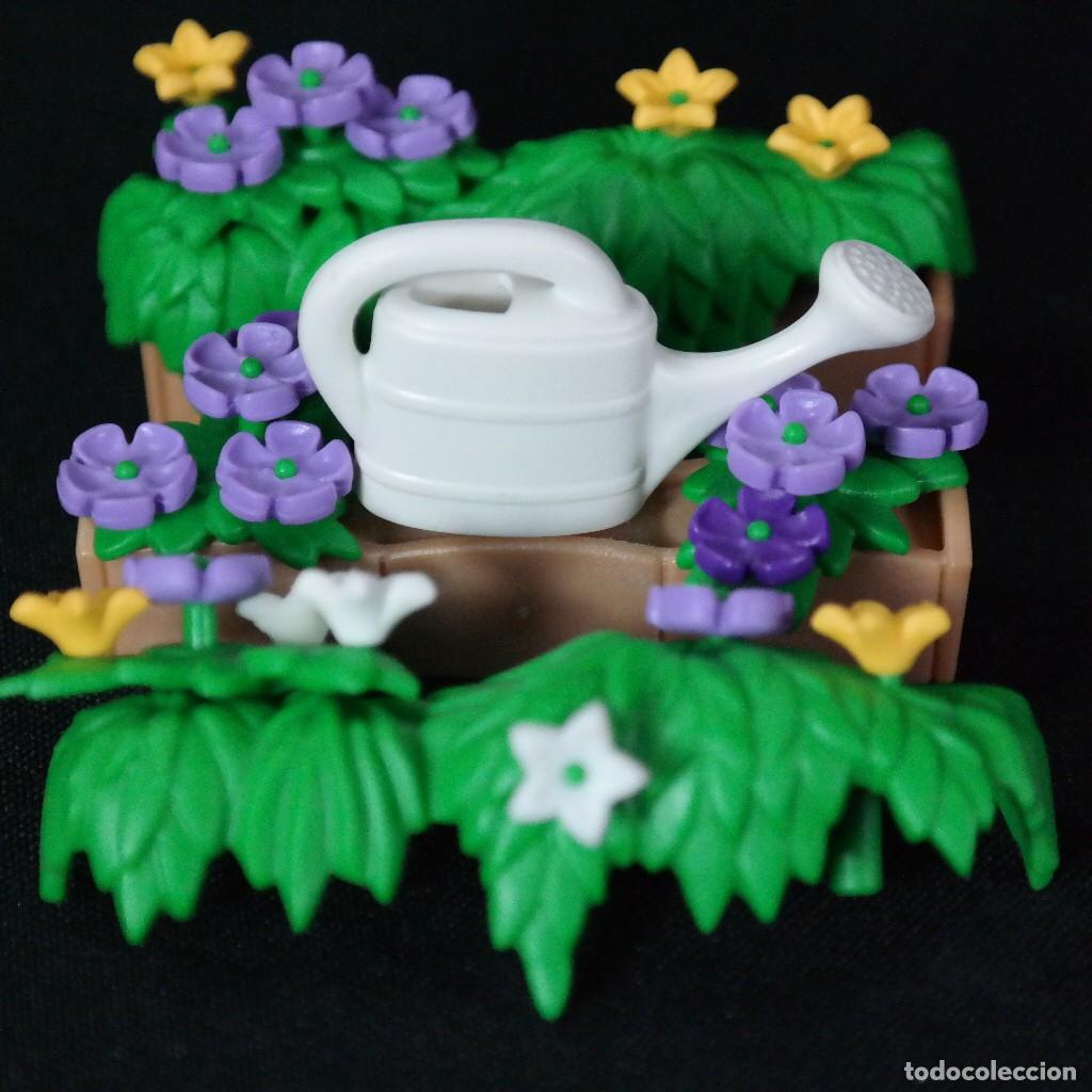 Playmobil: Playmobil macetas con flores y regadera ☼