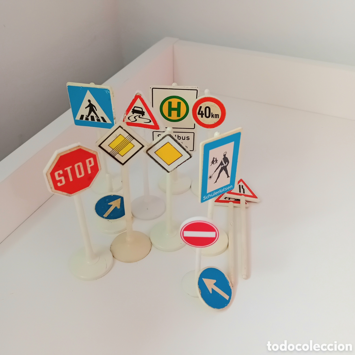 Playmobil: Playmobil lote de se&ntilde;ales trafico