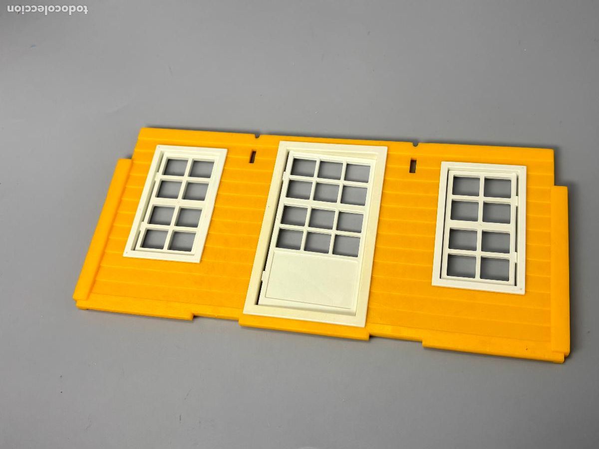 Playmobil: Playmobil lote pared fachada con puerta y ventanaoeste