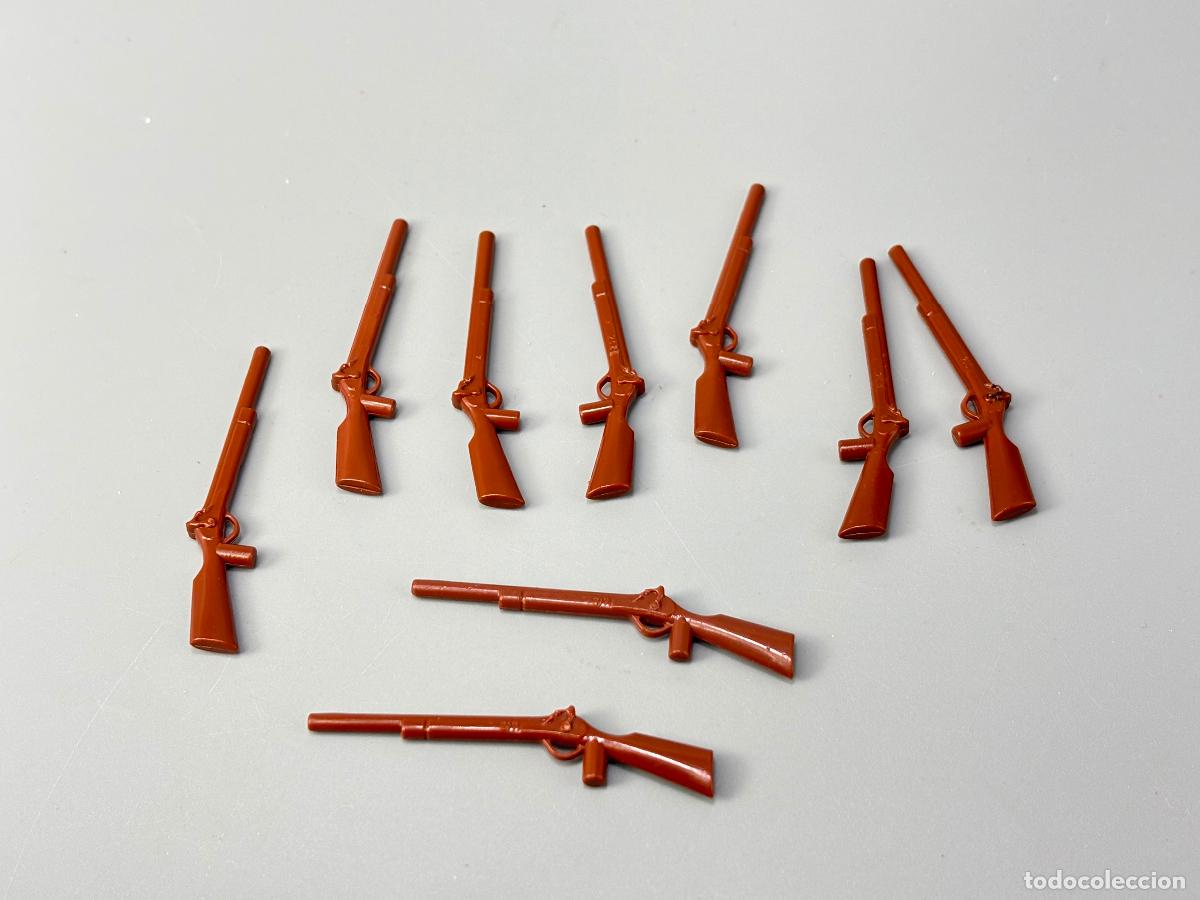 Playmobil: Playmobil lote rifle escopeta vaquero soldado oeste