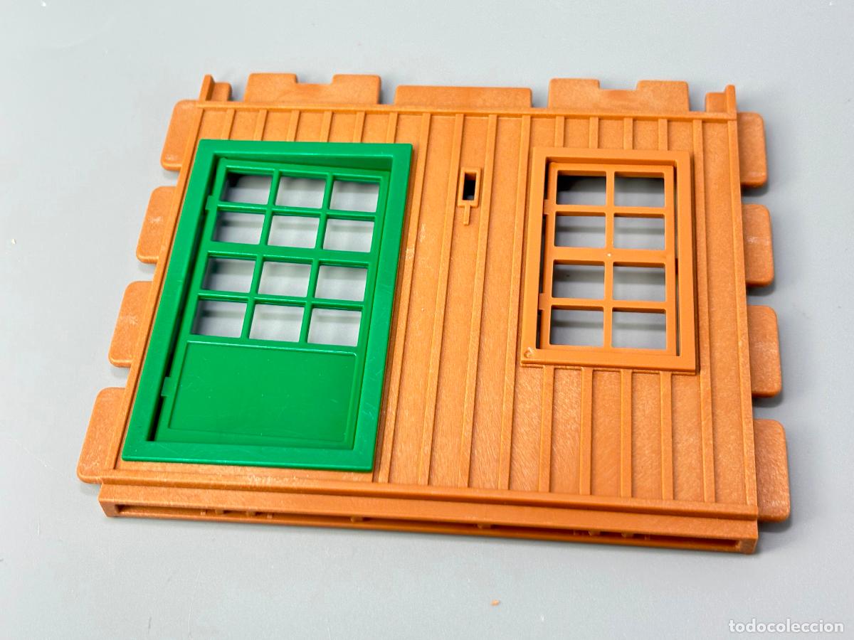 Playmobil: Playmobil pared rancho estaci&oacute;n casa oeste