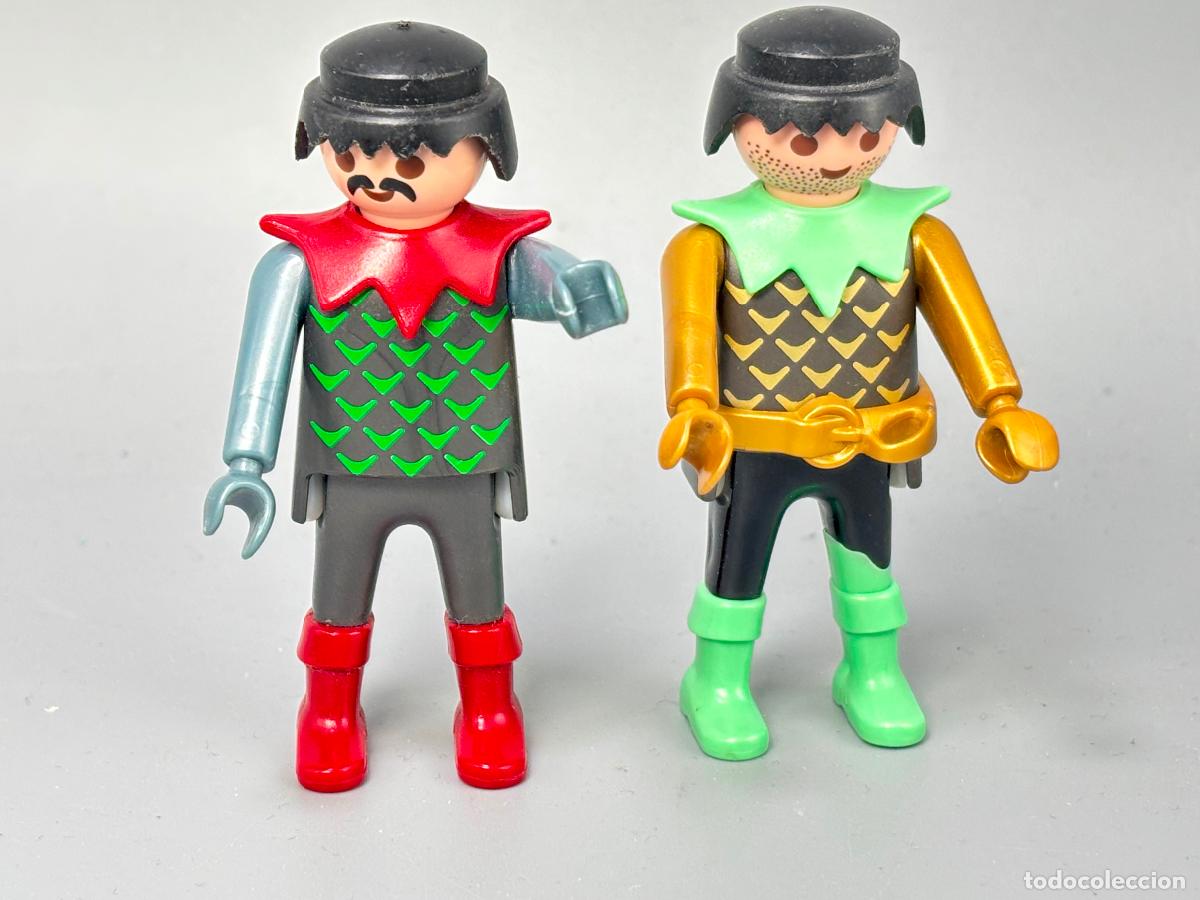 Playmobil: Playmobil lote figura soldado del drag&oacute;n caballero medieval