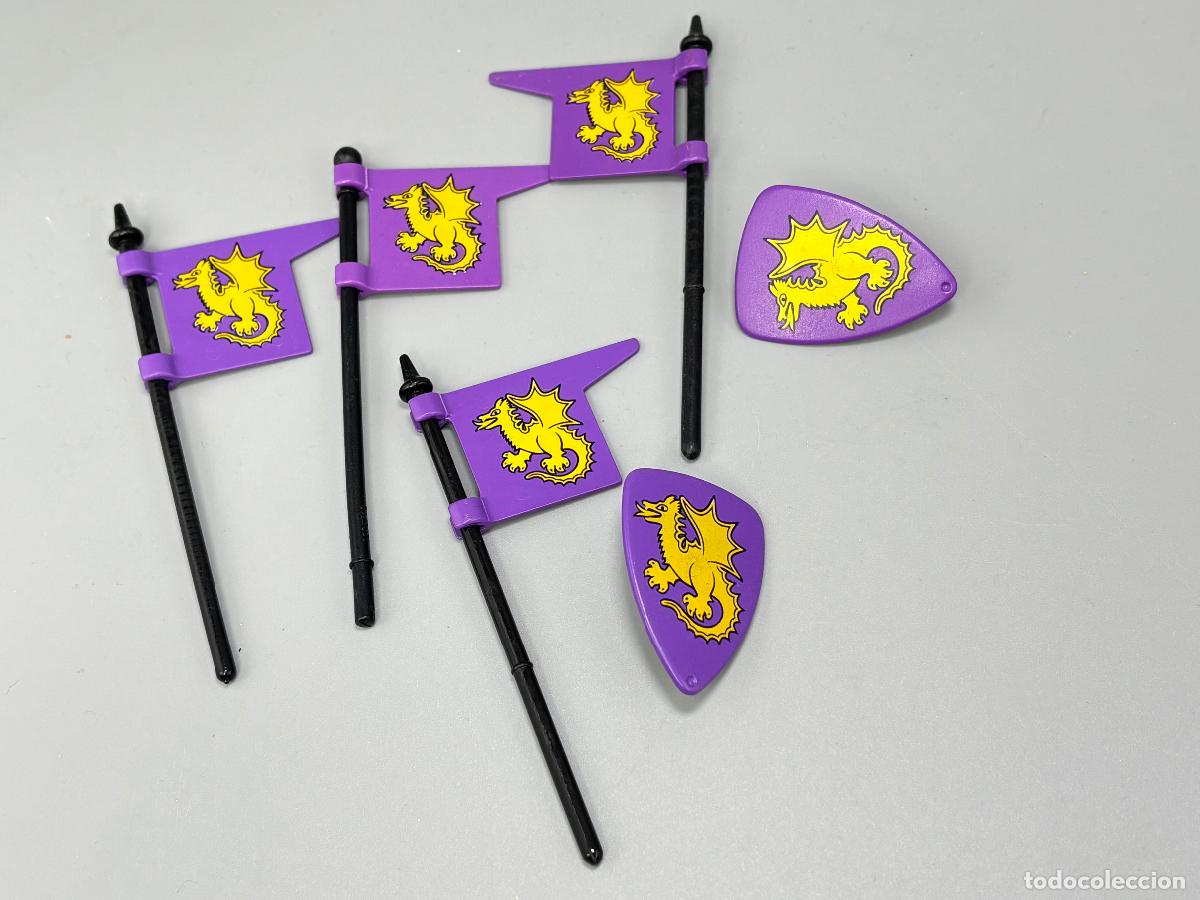 Playmobil: Playmobil 3669 escudo bandera medieval