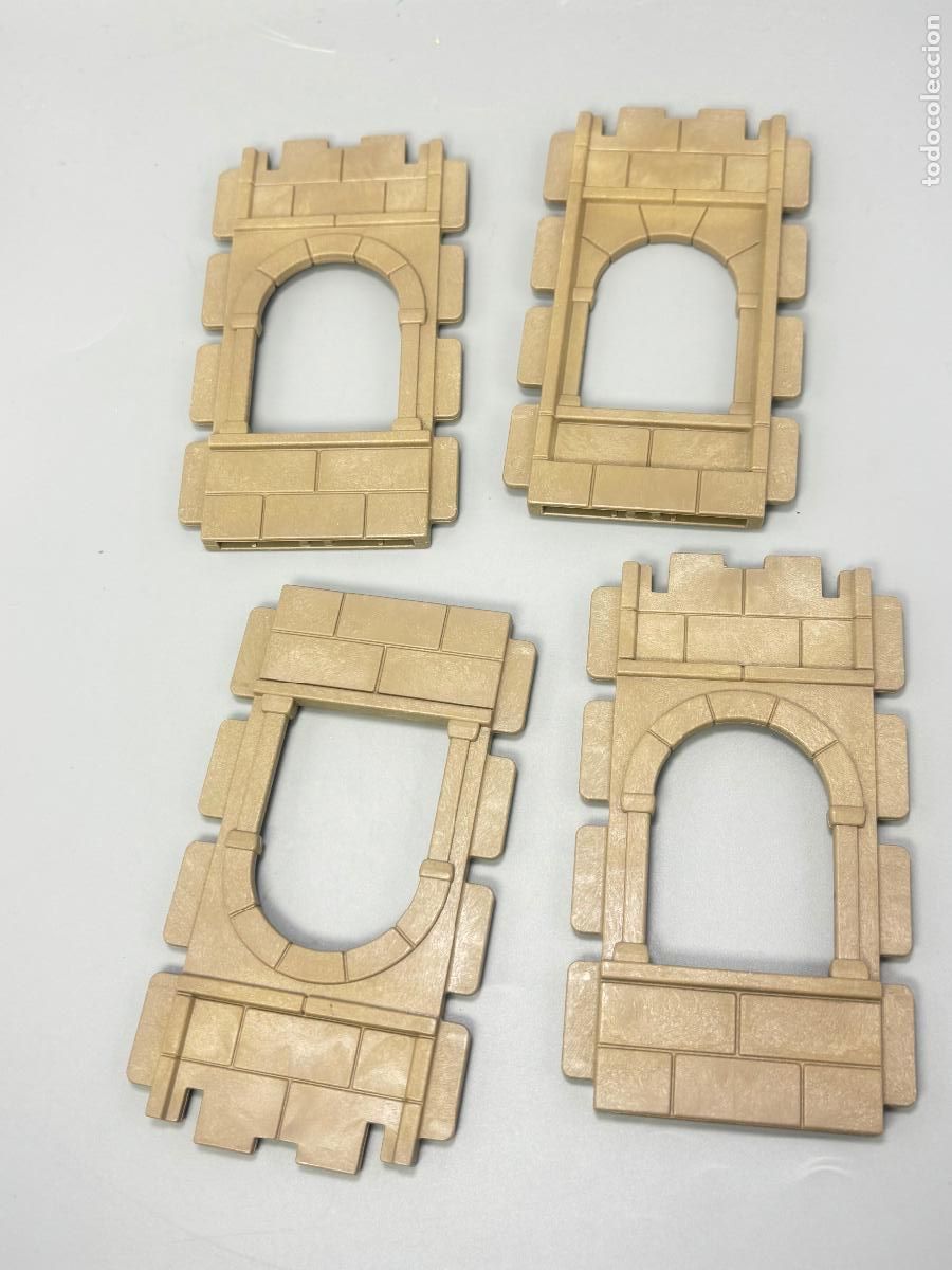 Playmobil: Playmobil lote pared torre casa medieval