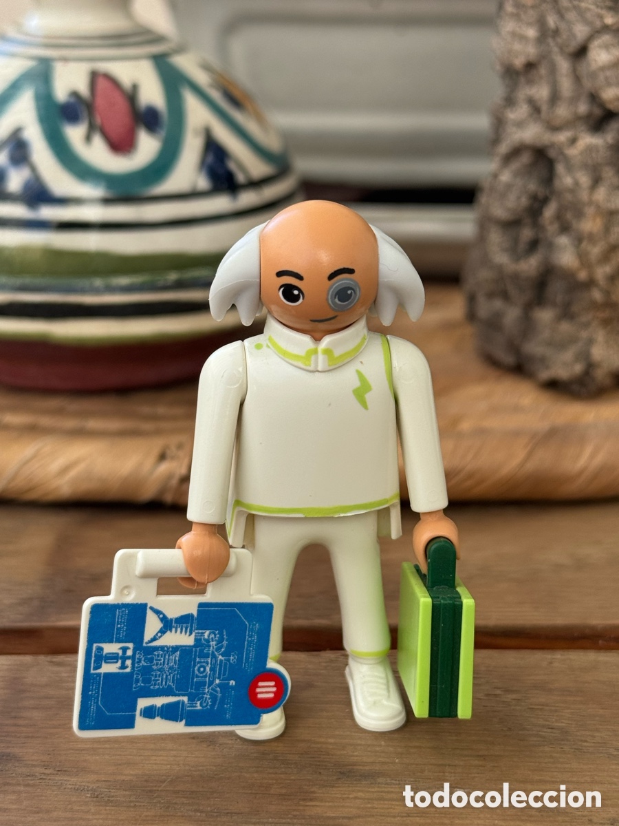 Playmobil: Playmobil Cient&iacute;fico / Inventor con accesorios completos