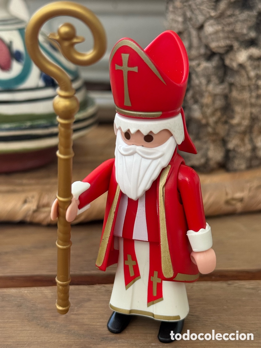 Playmobil: Playmobil San Nicol&aacute;s / Obispo con b&aacute;culo