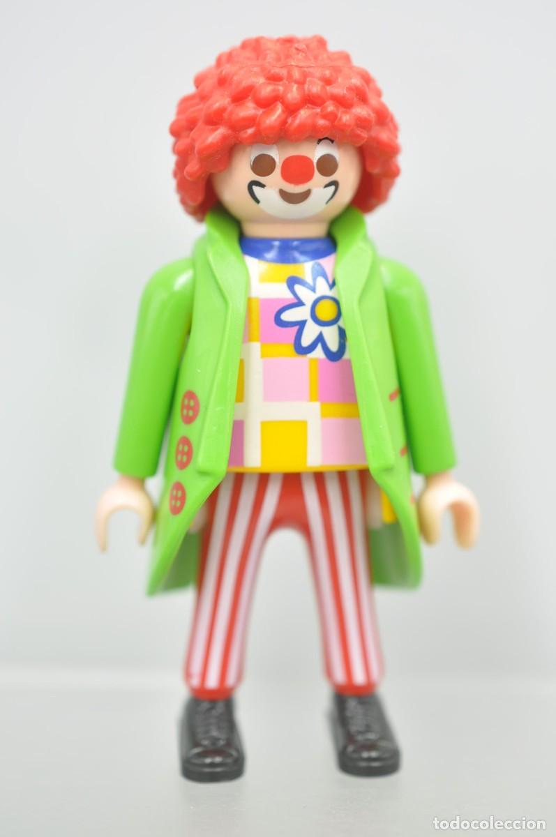 Playmobil: WSK096 Playmobil, figura hombre, payaso