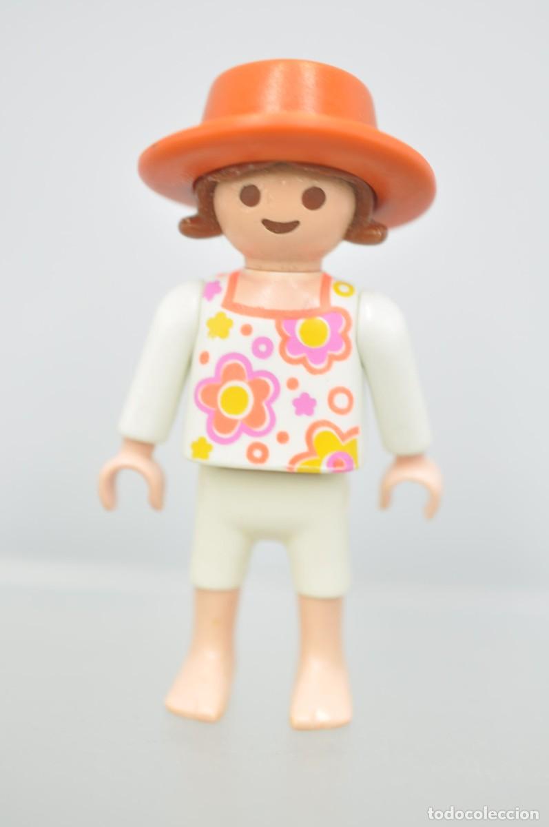Playmobil: WSK096 Playmobil, figura mujer, ni&ntilde;a con sombrero