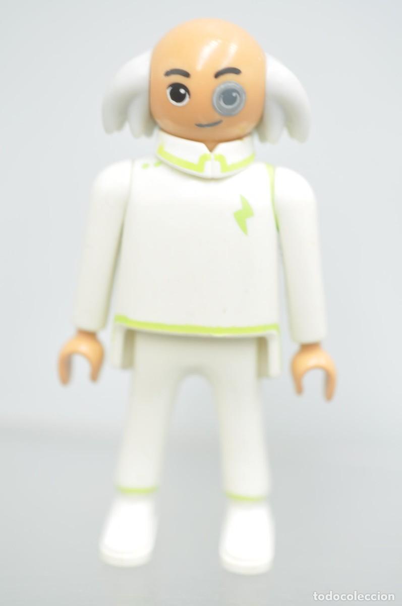 Playmobil: WSK096 Playmobil, figura hombre, doctor x verde
